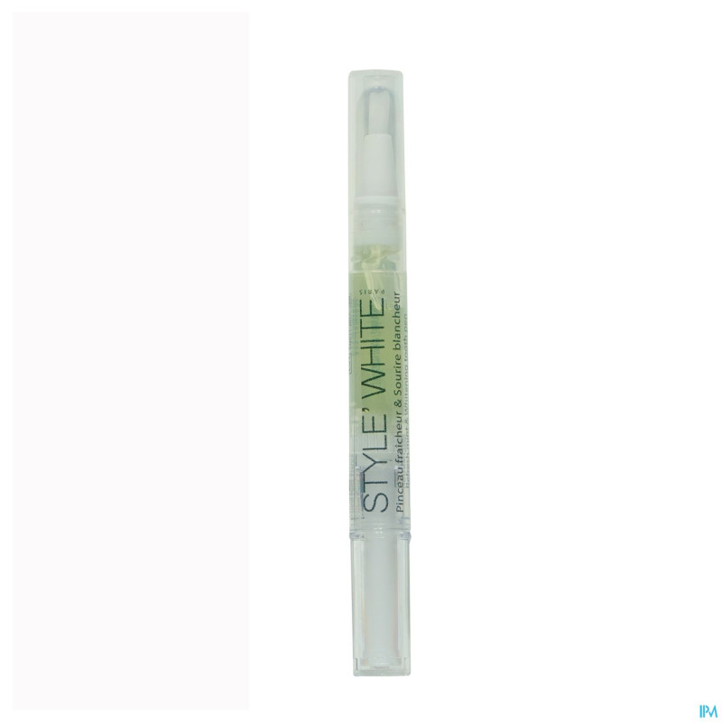 Style white pinceau 2en1 rafraich. blanchissant
