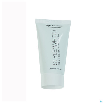 Style white recharge kit blanchiment dents