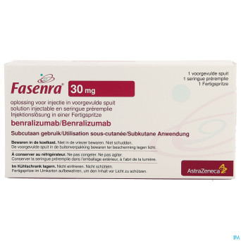 Fasenra  30mg sol inj seringue preremplie  1ml
