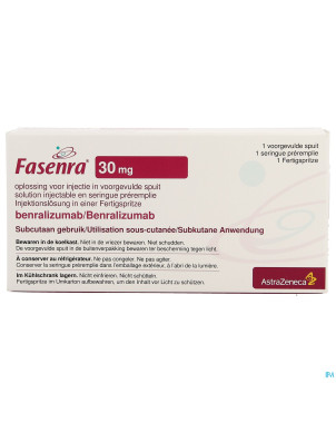Fasenra  30mg sol inj seringue preremplie  1ml