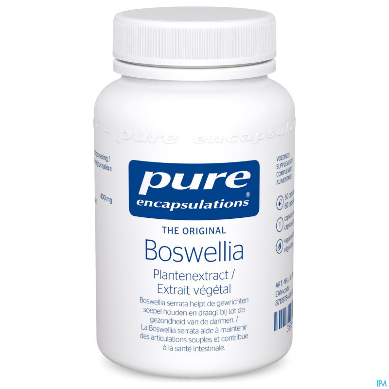 Pure encapsulations boswellia    caps 60