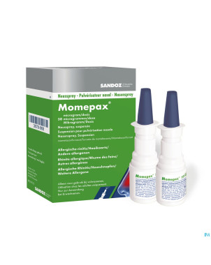 Momepax 50mcg susp pulv nasal 2x140 doses