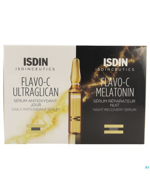 Isdinceutics flavo-c melat.+ultraglican  amp 10+10