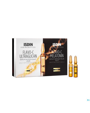 Isdinceutics flavo-c melat.+ultraglican  amp 10+10