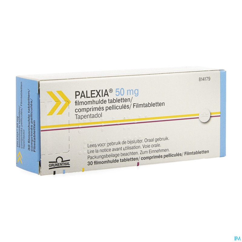 Palexia  50 mg comp pell.  30 x  50 mg ud