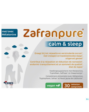 Zafranpure calm & sleep    comp 30