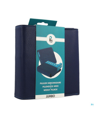 Plic care pilulier jumbo bleu