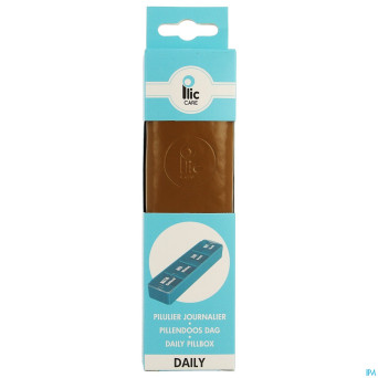 Plic care pilulier daily brun