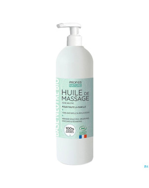 Propos nature huile soin massage neutre bio  200ml
