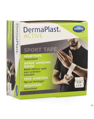 Dermaplast active sport tape blanc 2cm x 7m