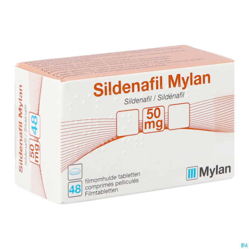 Sildenafil viatris 50mg comp pell 48
