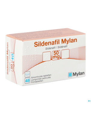 Sildenafil viatris 50mg comp pell 48