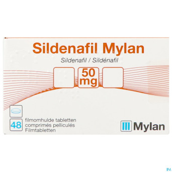 Sildenafil viatris 50mg comp pell 48