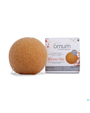 Omum ma bonne fee eponge konjac demi-lune visage