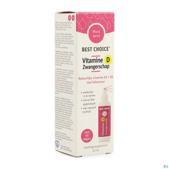 Best choice spray bouche vitamine d grossesse 25ml
