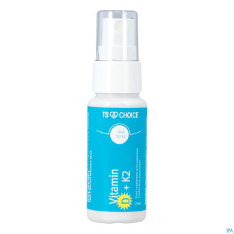 Best choice spray bouche vitamine d3 + k2    25ml