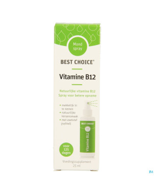 Best choice spray bouche vitamine b12    25ml