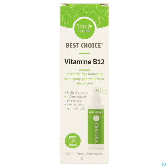 Best choice spray bouche vitamine b12    25ml