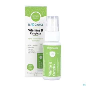 Best choice spray bouche vitamine b complex   25ml