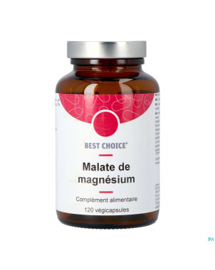 Best choice magnesium malate    v-caps 120  fr