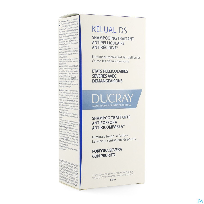 Ducray kelual ds sh a/pellicul. 100ml