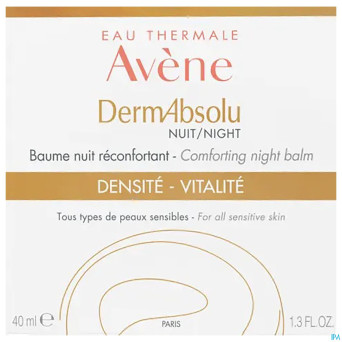 Avene dermabsolu baume nuit reconfortant    40ml