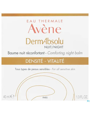 Avene dermabsolu baume nuit reconfortant    40ml