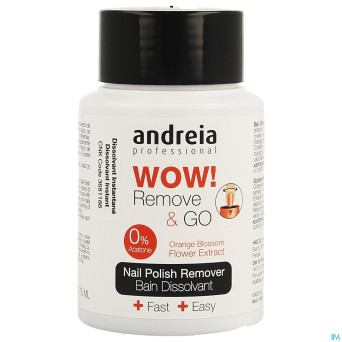 Eureka care dissolvant instant wow remove&go  75ml