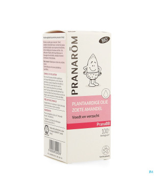 Pranabb huile vegetale amande douce bio    50ml