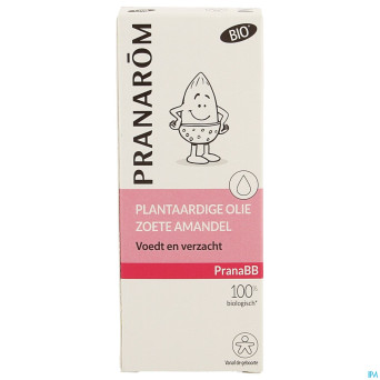 Pranabb huile vegetale amande douce bio    50ml