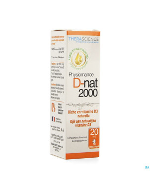 D-nat 2000    fl gutt 20ml physiomance phy341