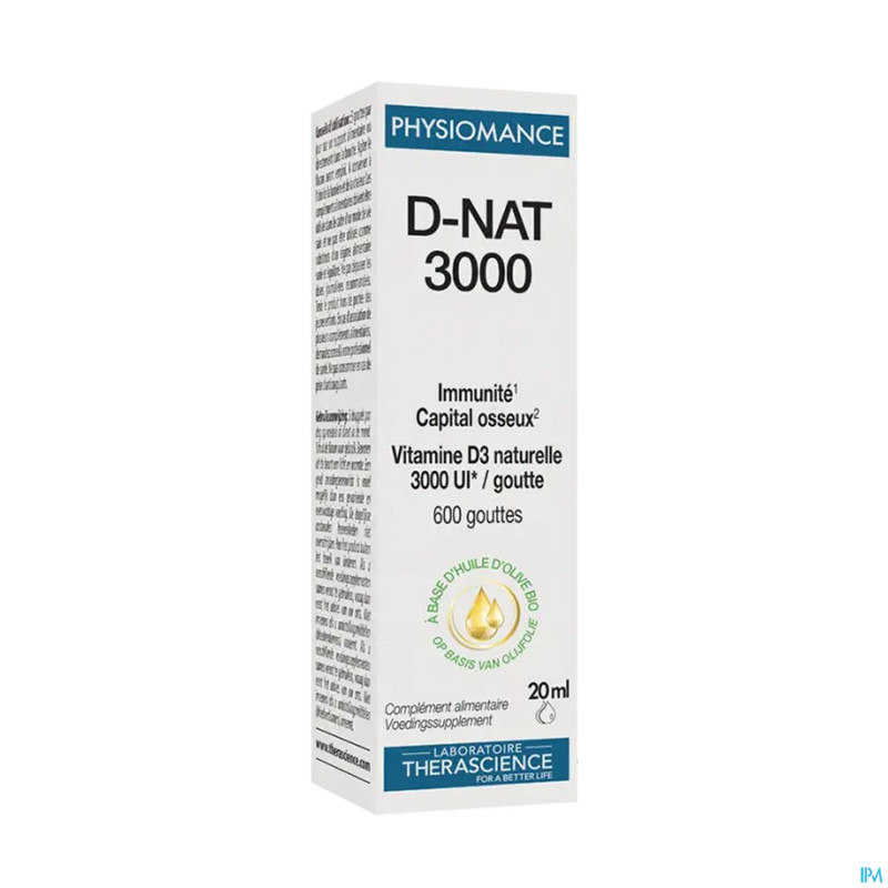 D-nat 3000    fl gutt 20ml physiomance phy342