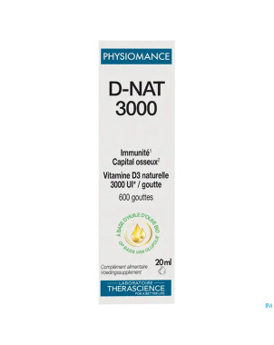 D-nat 3000    fl gutt 20ml physiomance phy342