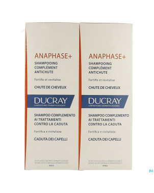 Ducray anaphase+ sh    2x200ml