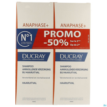 Ducray anaphase+ sh    2x200ml