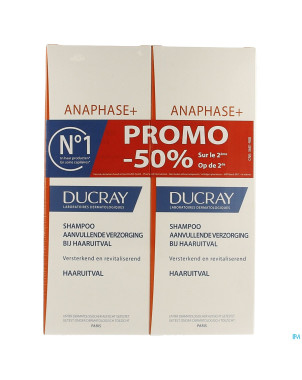 Ducray anaphase+ sh    2x200ml
