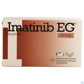 Imatinib eg 100mg comp pell blister 120