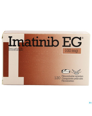 Imatinib eg 100mg comp pell blister 120