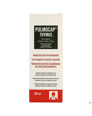 Pulmocap thymus sirop 200ml