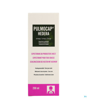 Pulmocap hedera sirop 200ml