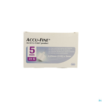 Accu fine 31g 5mm    100