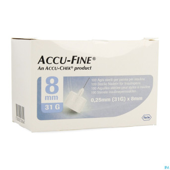 Accu fine 31g 8mm    100