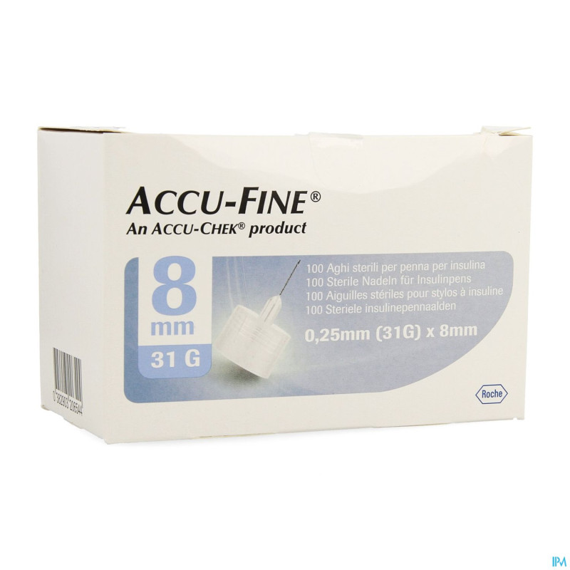 Accu fine 31g 8mm    100