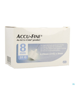 Accu fine 31g 8mm    100