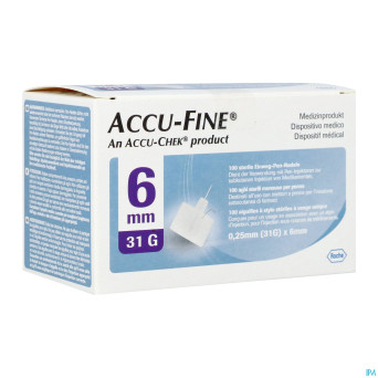 Accu fine 31g 6mm    100
