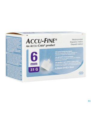 Accu fine 31g 6mm    100