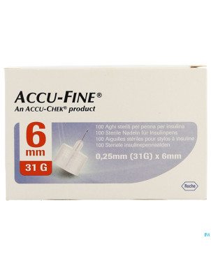 Accu fine 31g 6mm    100
