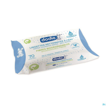 Dodie lingettes biodegradables   70