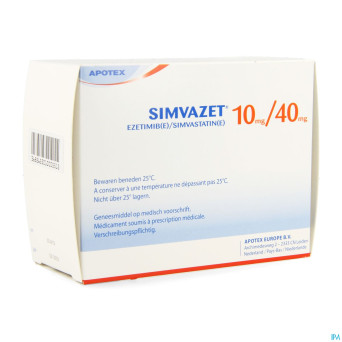 Simvazet 10mg/40mg comp  98