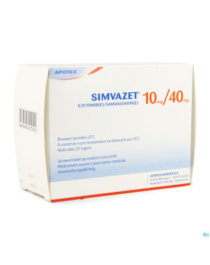 Simvazet 10mg/40mg comp  98
